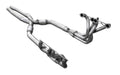 1-3/4" Long Tube Headers w/ 3" X-Pipe
