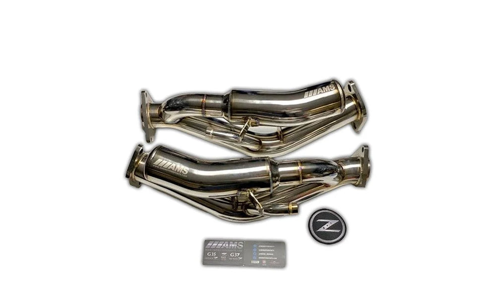 VQ35HR VQ37VHR Resonated Test Pipes