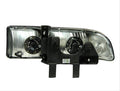 Crystal Headlights with Chrome Housing