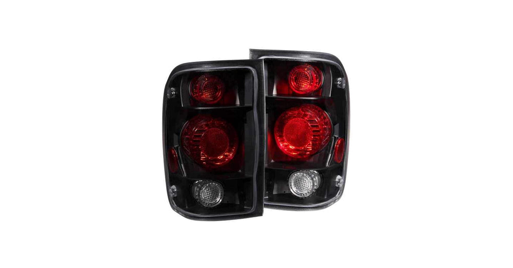 Smoked Black Euro Tail Light Assembly