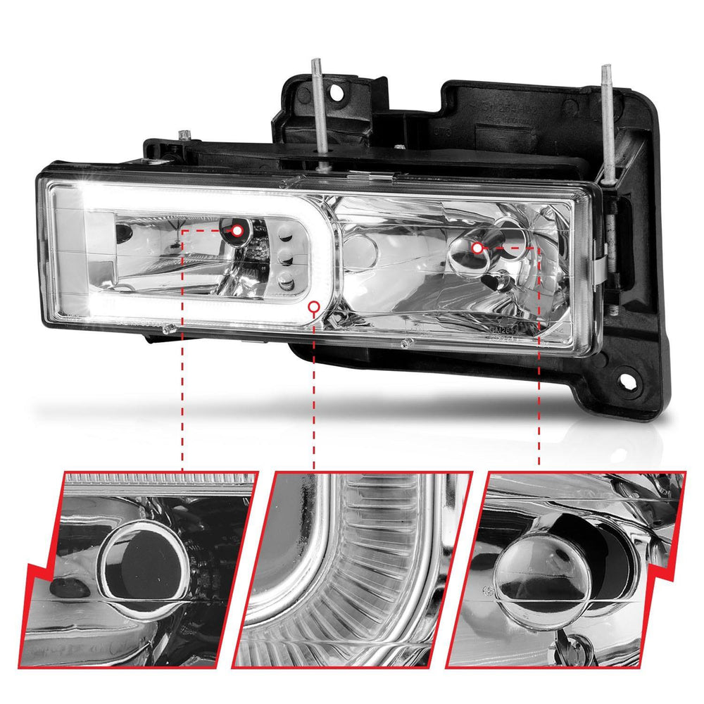 Crystal Headlight Set