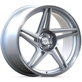 Five-Spoke Directional Wheel with Center Cutouts, Rotary Forged, 20x9