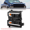 LED Light Bar Headlights with Switchback Signals