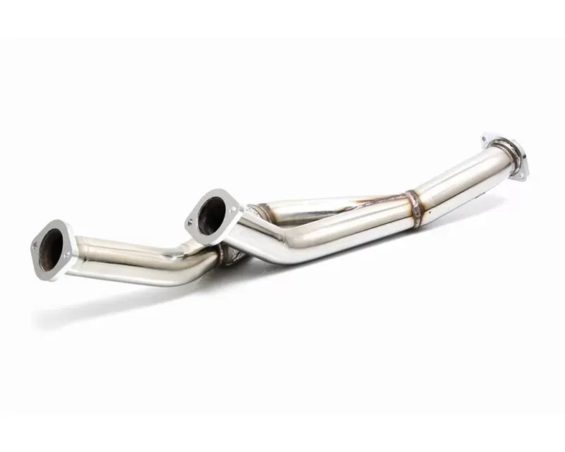 GT Frontpipe 70mm x 2 - 80mm SUS304 Stainless Steel