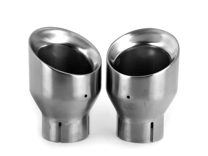 4-Inch Double Wall Slash-Cut Exhaust Tips