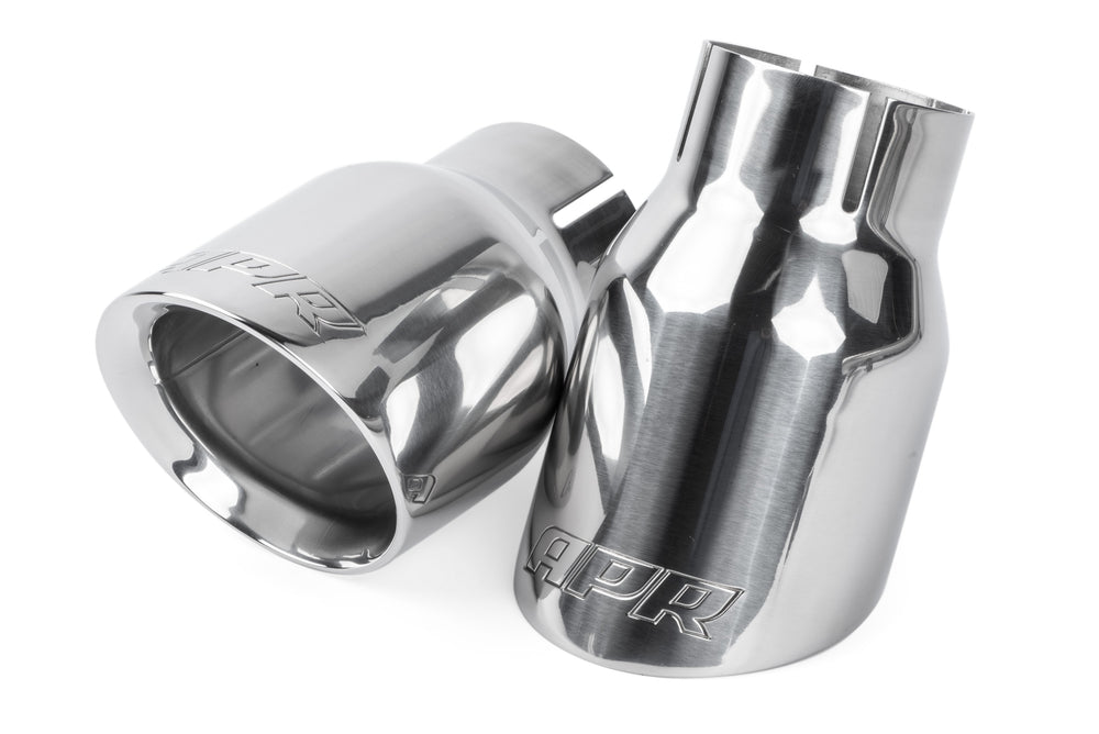 3.5-Inch Double Wall Slash-Cut Exhaust Tips