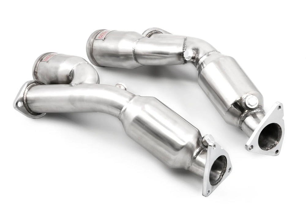 R-Spec Hi-Flow Cats with Helmholtz Technology