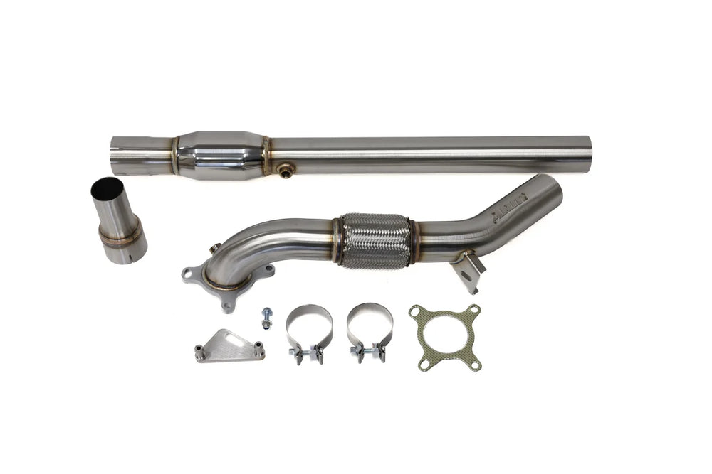 3-Inch Catted Downpipe w/ Flex Joint