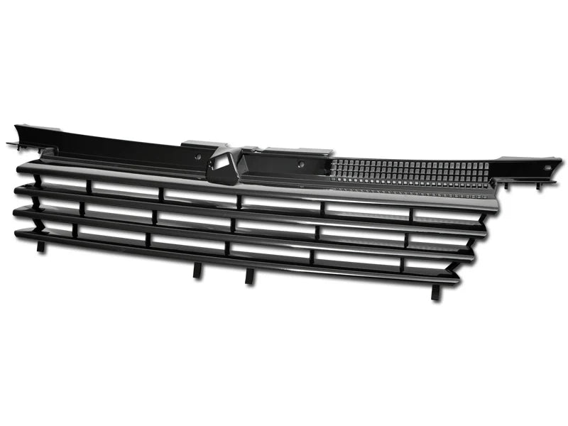 Gloss Black ABS Horizontal Front Grille
