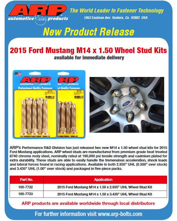 ARP 3.435" UHL Wheel Stud Kit
