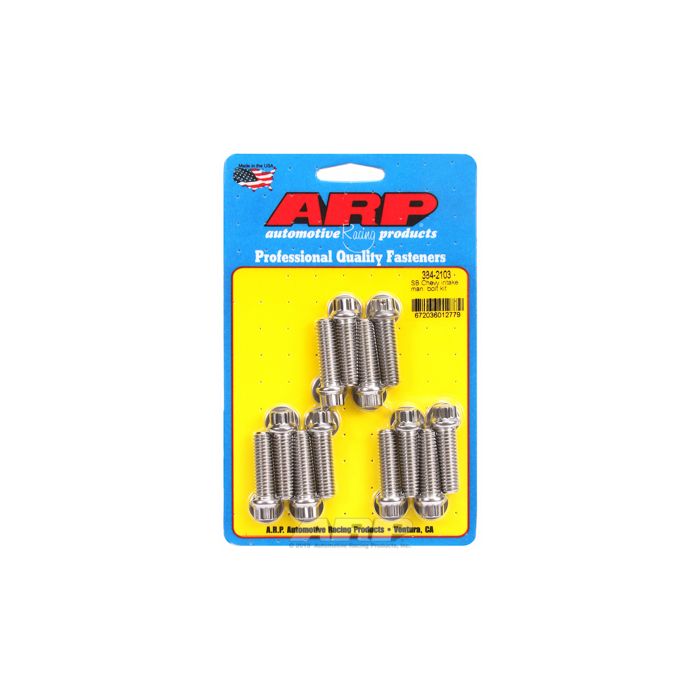 12-Point Stainless Steel Intake Manifold Bolt Kit