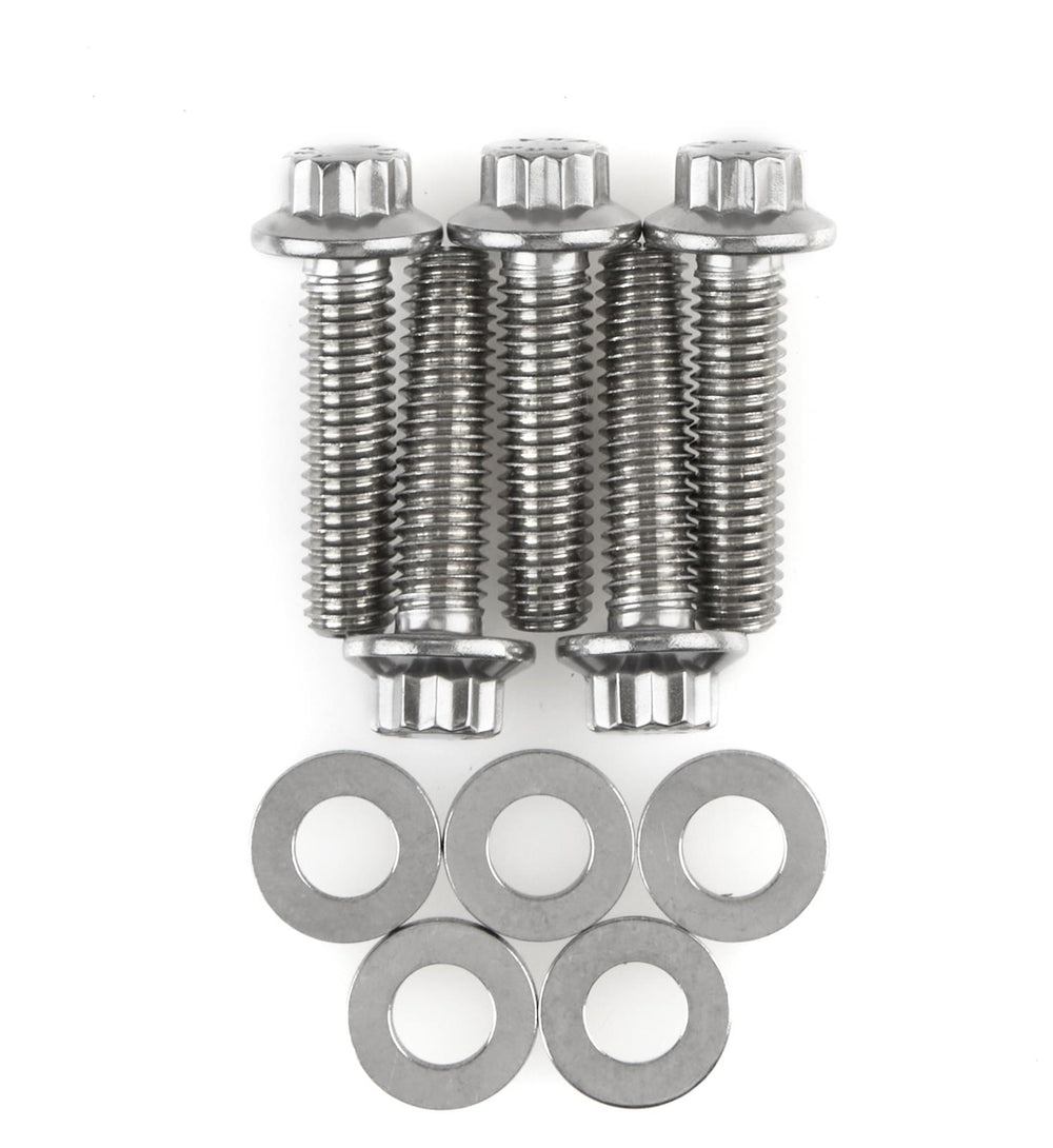 5/16"-18 x 1.250" Underhead Length 12-Point Flanged Head