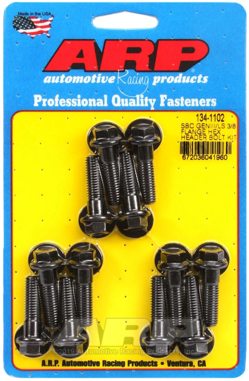LS Hex Bolt Kit 3/8" Header Fasteners
