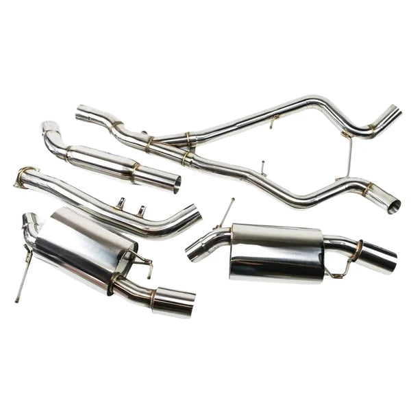 3-Inch Polished Tip Muffler with Resonator