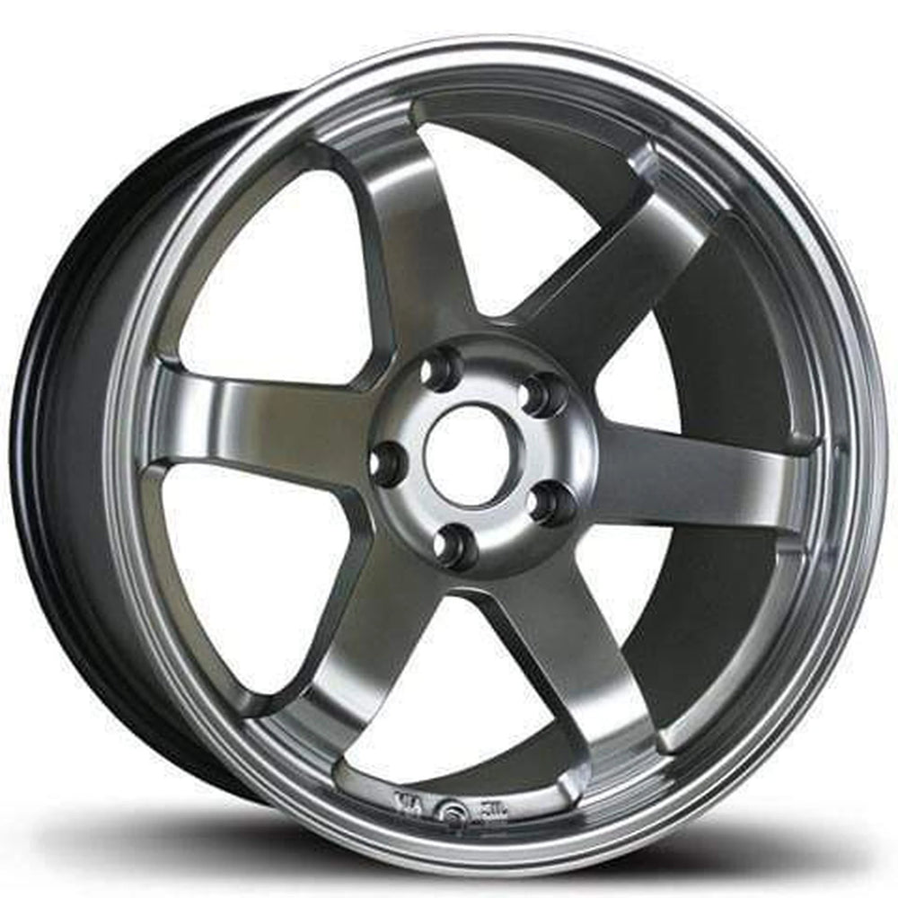AV6 18x8 +35mm 5x114.3mm Hyperblack