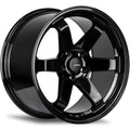 AV06 18x8.5 +35 5x114.3 Gloss Black Wheel