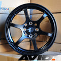 AV-02 15x6.5 +38 4x100/4x114.3 Flat Black Wheel