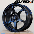 AV-02 15x6.5 +38 4x100/4x114.3 Flat Black Wheel
