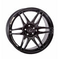 AV6 18x8.5 +35 5x100 Matte Black Wheel