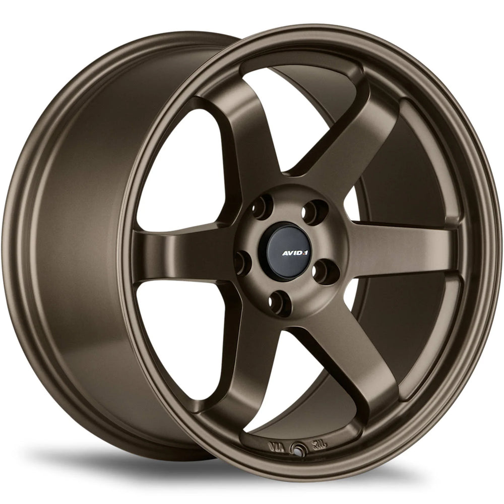 AV6 18x9.5 +38mm 5x100mm Matte Bronze Wheel
