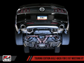 Touring Edition Axle-back Exhaust with Chrome Silver Tips