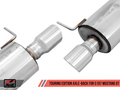 Touring Edition Axle-back Exhaust with Chrome Silver Tips