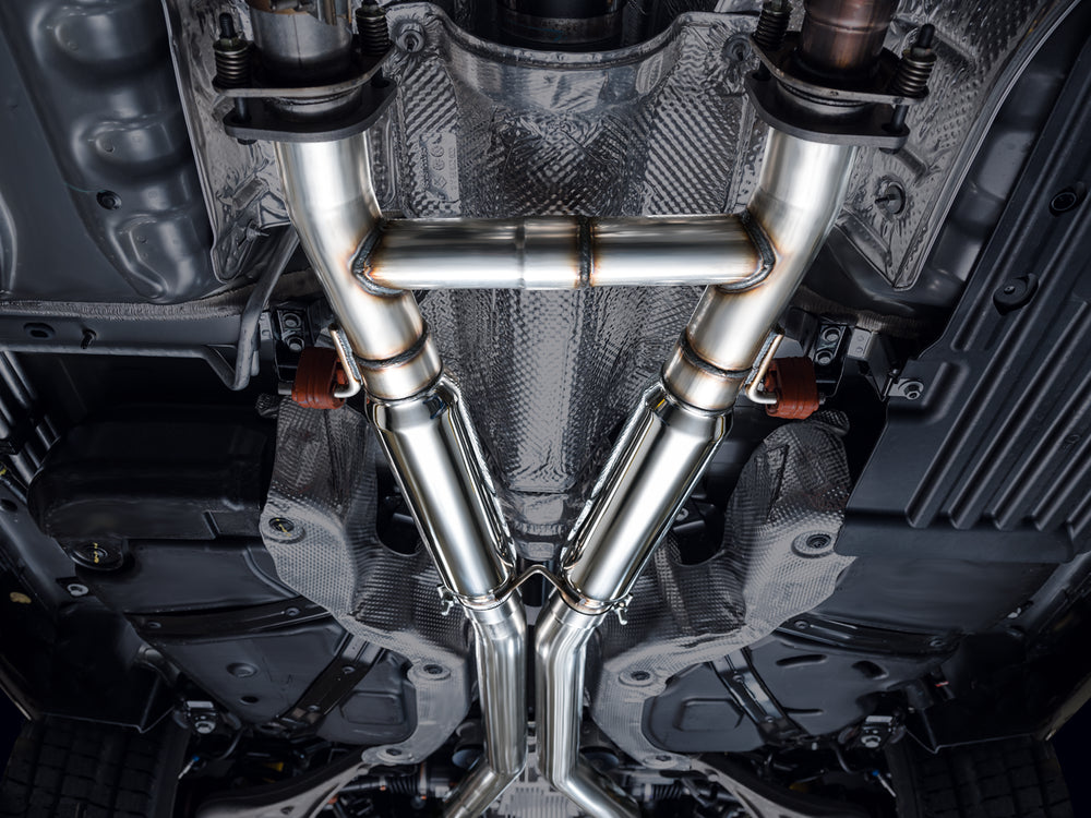 Touring Edition 3-Inch Dual Catback Exhaust System w/ Chrome Silver Tips