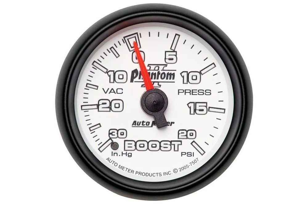 2-1/16" Mechanical Boost/Vacuum Gauge