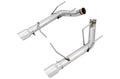 Track Edition Axle-Back Exhaust System, 3-Inch, 4.5-Inch Chrome Silver Tips
