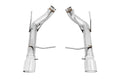 Track Edition Axle-Back Exhaust System, 3-Inch, 4.5-Inch Chrome Silver Tips