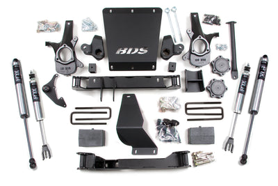 4.5-Inch Front / 3-Inch Rear Lift Kit w/ Fox 2.0 Shocks