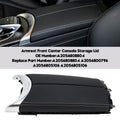 Leather Armrest Storage Lid