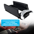 Leather Armrest Storage Lid