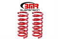 Rear Performance Lowering Springs, Red Powder Coat