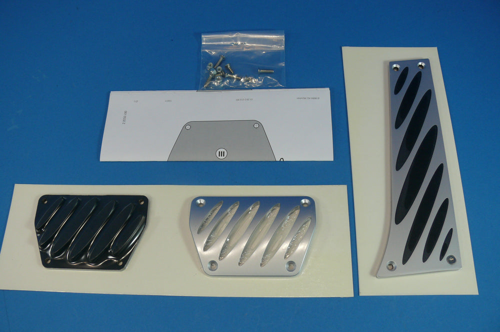 Performance Brushed Aluminum Sport Pedals