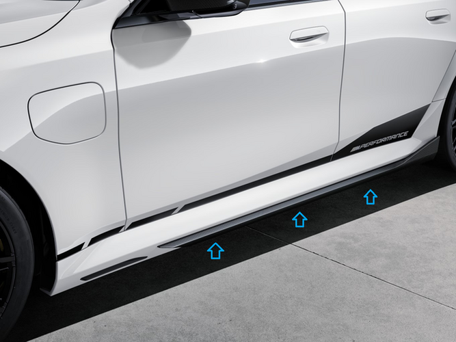 M Performance Carbon Fiber Rocker Panel, Left Side