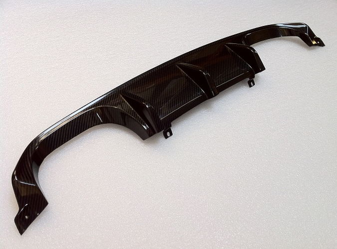 Carbon Fiber Rear Diffuser