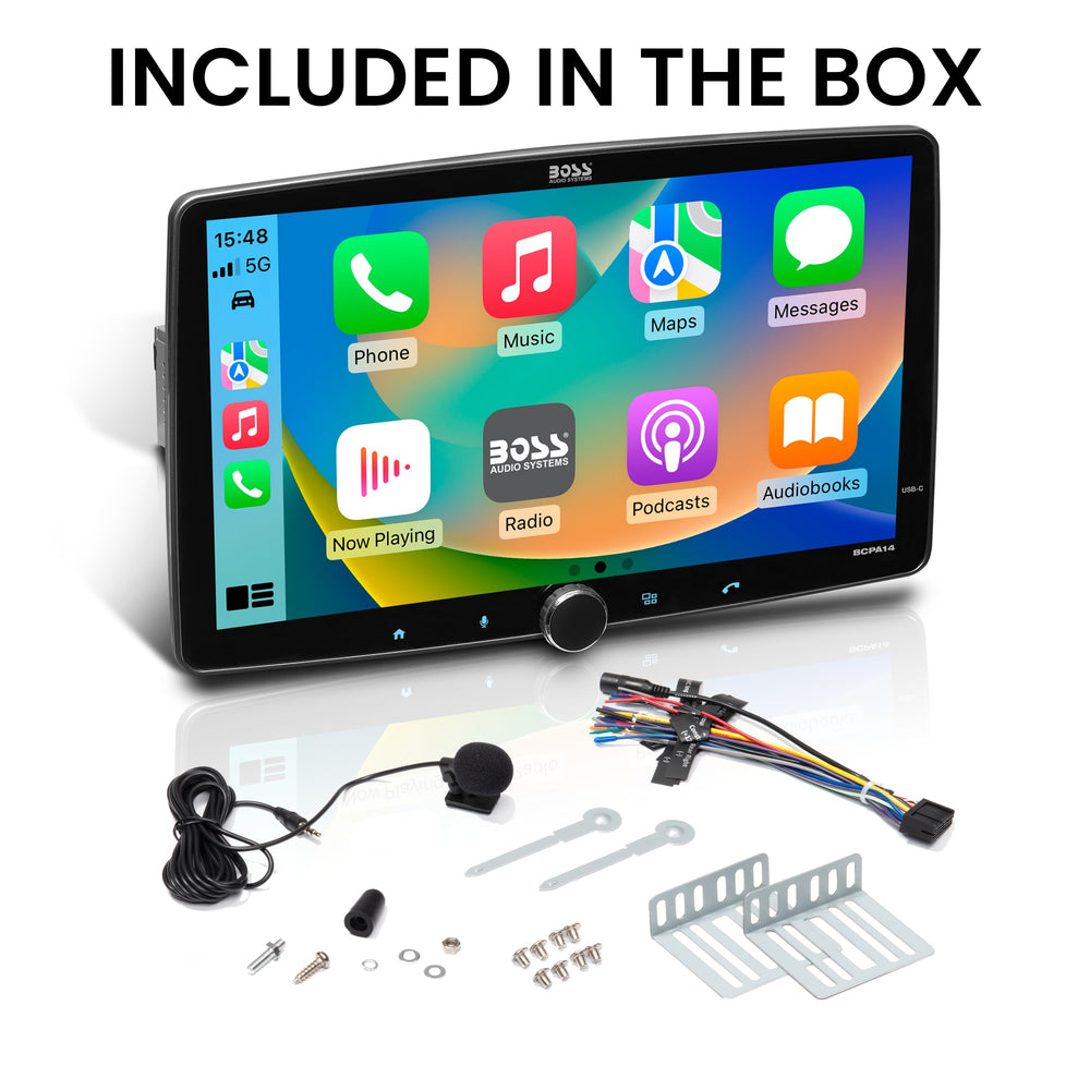 14-Inch Capacitive Touchscreen Car Stereo