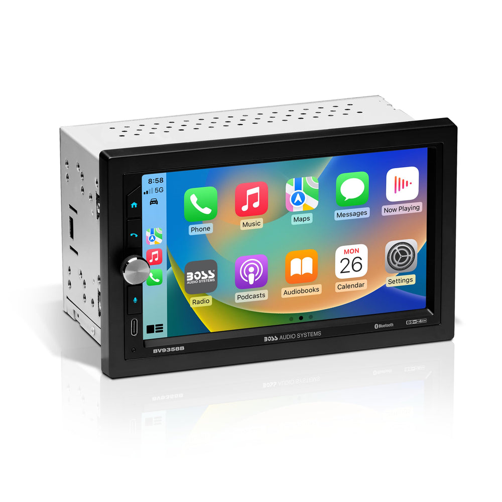 Double DIN Car Stereo Receiver