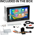Double DIN Car Stereo Receiver