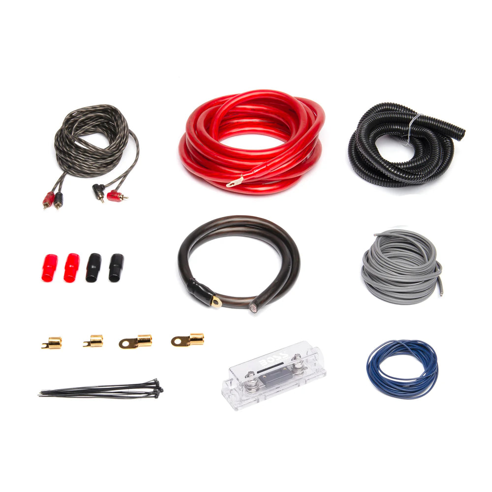 0 Gauge Amplifier Installation Wiring Kit
