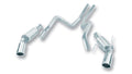 S-Type 2.5-Inch T-304 Stainless Steel Cat-Back Exhaust System