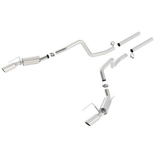 S-Type 2.5-Inch T-304 Stainless Steel Cat-Back Exhaust System