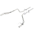 S-Type 2.5-Inch T-304 Stainless Steel Cat-Back Exhaust System