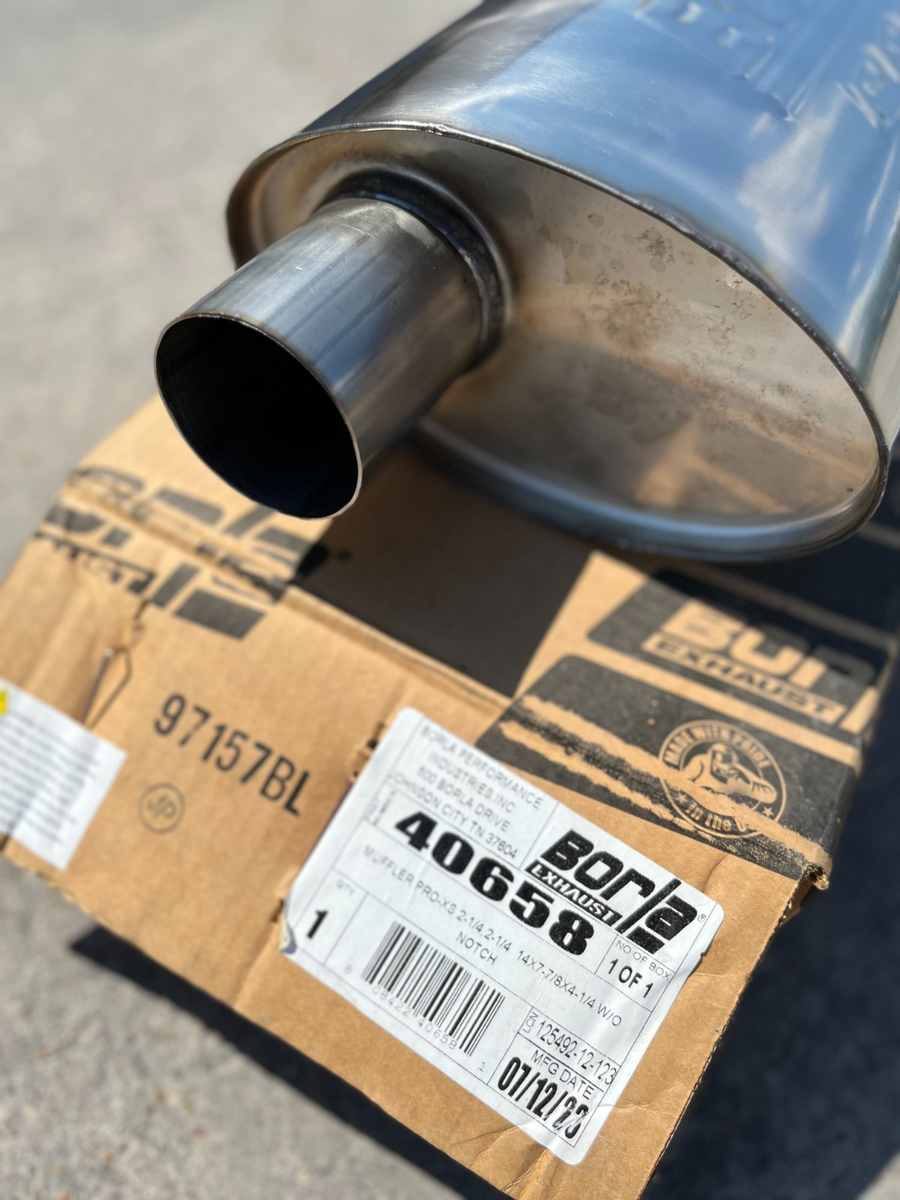 ProXS Stainless Steel Oval Muffler