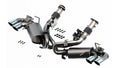 S-Type Cat-Back Exhaust System w/ Quad 4-Inch Bright Chrome Tips