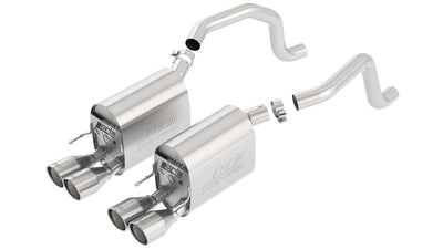 S-Type Dual 4-Inch Cat-Back Exhaust System