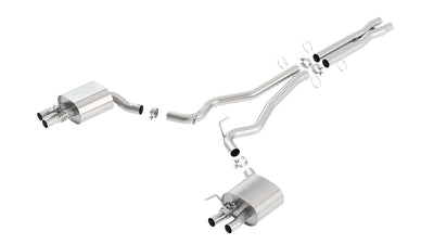 S-Type Cat-Back Exhaust w/ ATAK Mufflers