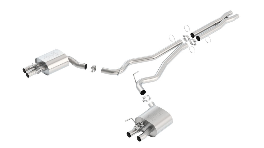 S-Type Cat-Back Exhaust w/ ATAK Mufflers