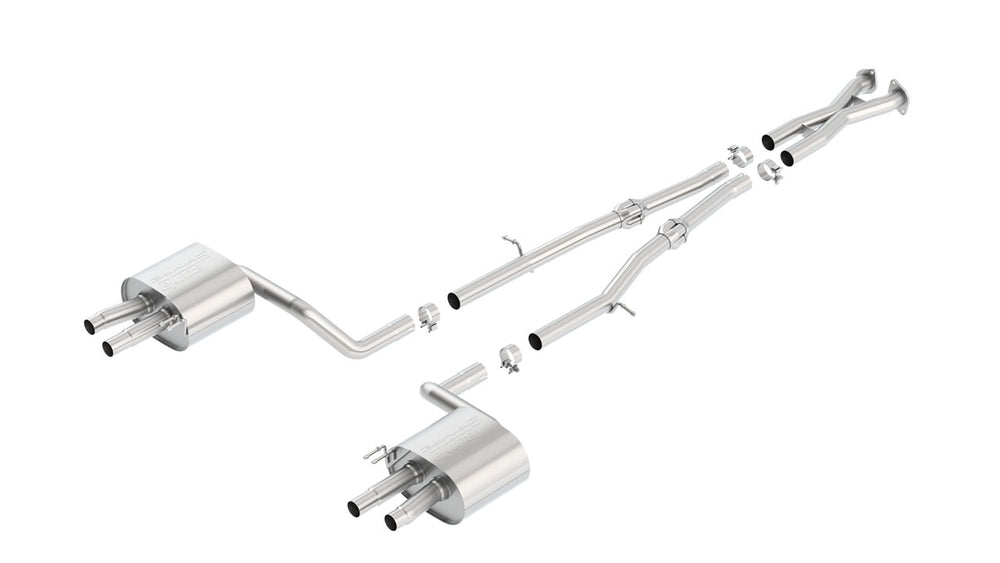 S-Type 3.3L V6 Turbo Cat-Back Exhaust